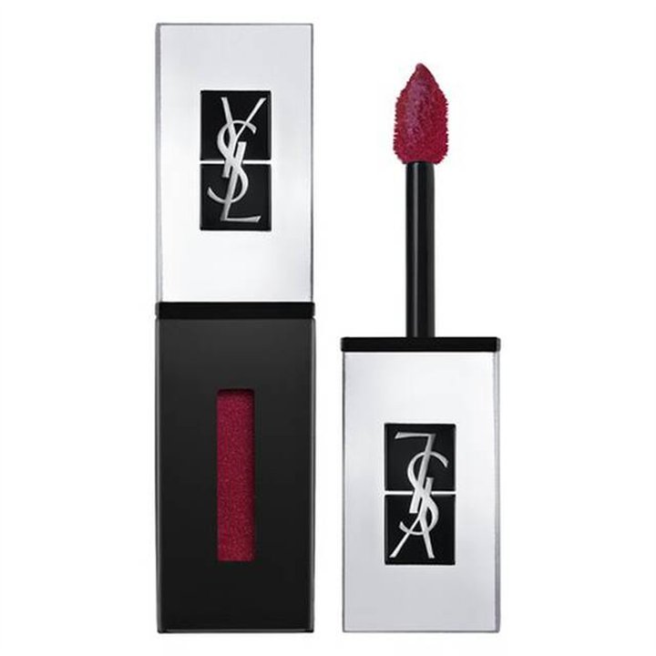 Yves Saint Laurent, The Holographics, Glossy Stain, Liquid Lipstick, 503, Neon Plum, 6 ml - Teknashop Ltd