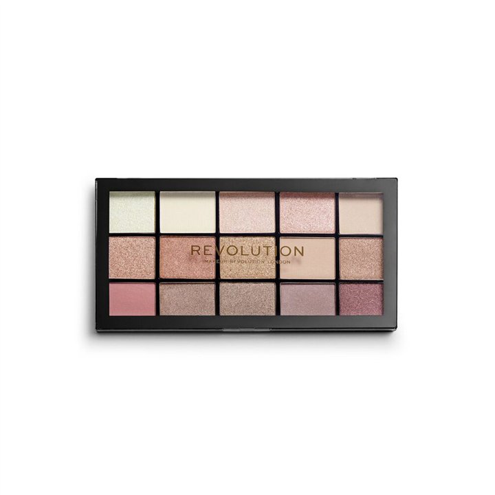 Makeup Revolution, Reloaded Palette, Eyeshadow Palette, Reloaded Iconic, 15 Shades, 16.5 g - Teknashop Ltd