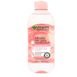 Garnier, Rose Glow, Eliminates Impurities, Micellar Water, For All Skin Types, 400 ml - Teknashop Ltd