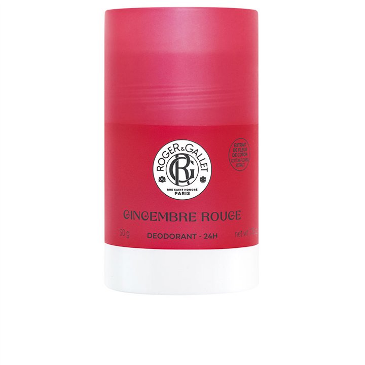Roger & Gallet, Gingembre Rouge, 24h Protection, Deodorant Stick, For Women, 50 g - Teknashop Ltd