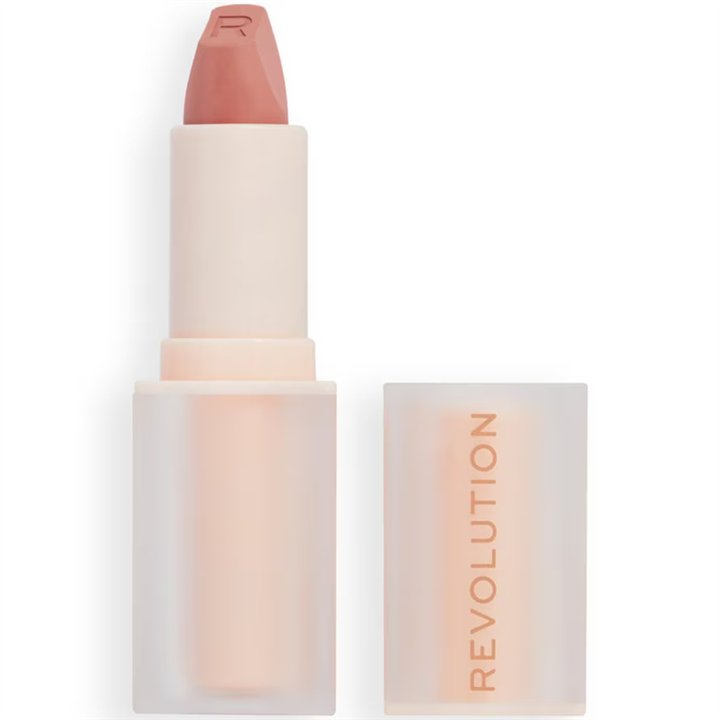 Makeup Revolution, Lasting Kiss, Cream Lipstick, Queen Pink, 3.2 g - Teknashop Ltd