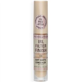 Makeup Revolution, IRL Filter Finish, Cover Dark Spots, Cream Concealer, C6, 6 g - Teknashop Ltd