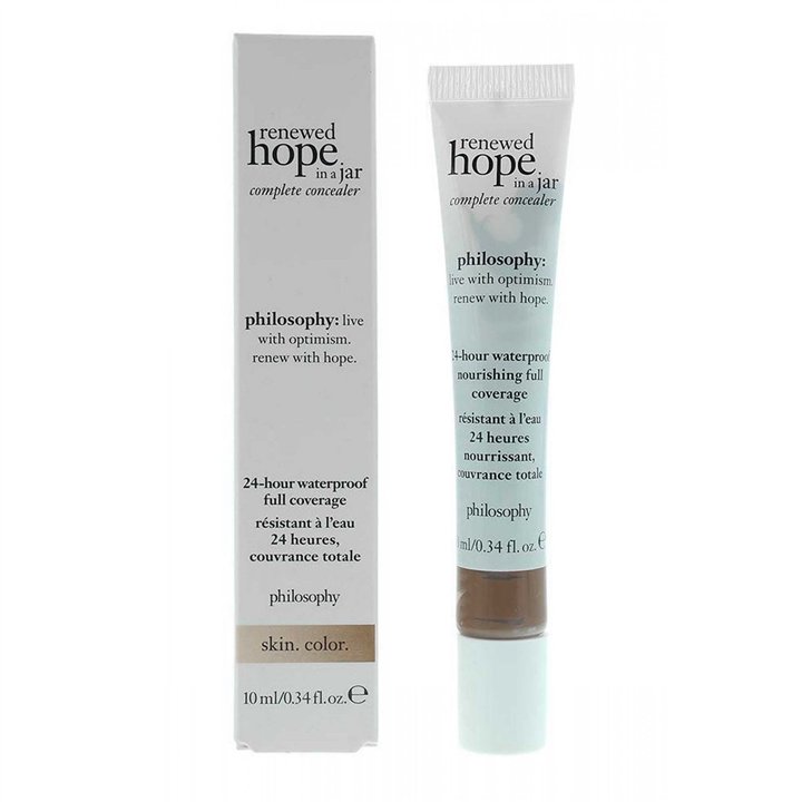 Philosophy, Renewed Hope In A Jar, Waterproof, Full Coverage, Liquid Concealer, 9.5, Cocoa, 10 ml - Teknashop Ltd
