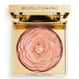 Revolution Pro, Pro Lustre, Illuminating, Blush Highlighter Compact, Rose Gold, 1 Shade, 9 g - Teknashop Ltd