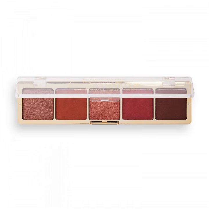 Revolution Pro, Glam, Eyeshadow Palette, I'm Everything Burnt Nude, 5 Shades, 5.5 g - Teknashop Ltd