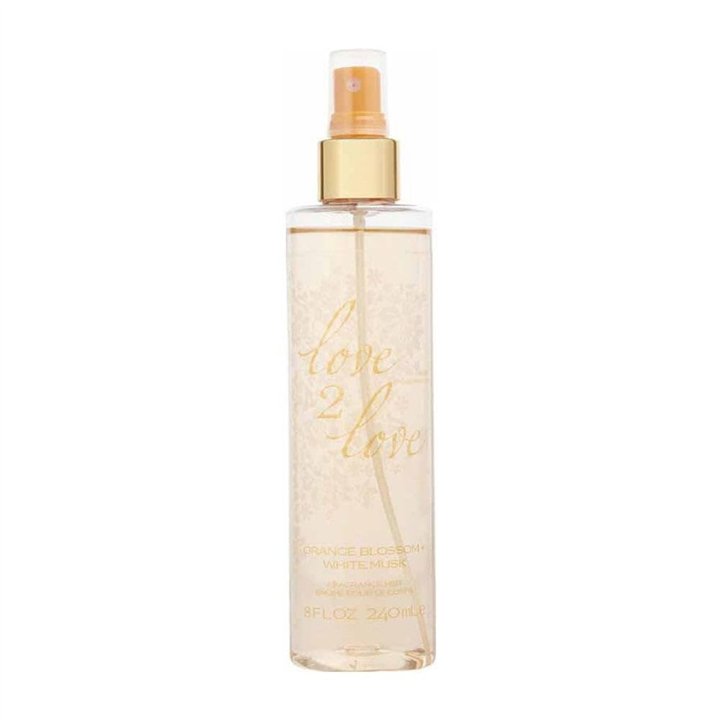 Love 2 Love, Orange Blossom + White Musk, Body Spray, Body, 240 ml - Teknashop Ltd