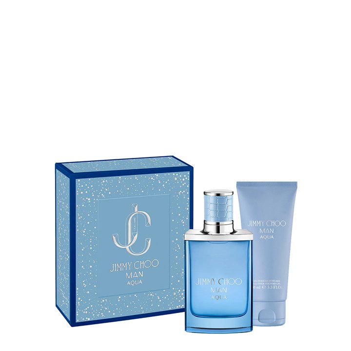 Set Jimmy Choo: Aqua, Eau De Toilette, For Men, 50 ml + Aqua, Shower Gel, For All Skin Types, 100 ml - Teknashop Ltd