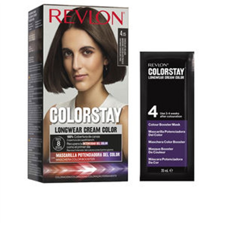 Revlon, Color Stay, Permanent Hair Dye, 4.15 Cool Chocolate Brown, 165 ml - Teknashop Ltd