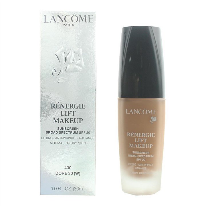 Lancome, Renergie Lift Makeup, Liquid Foundation, 430, Dore, SPF 20, 30 ml - Teknashop Ltd