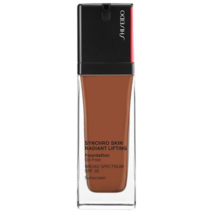 Shiseido, Synchro Skin Radiant Lifting, Liquid Foundation, 520, Rosewood, SPF 30, 30 ml - Teknashop Ltd