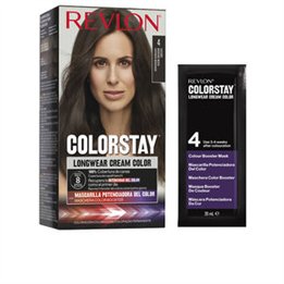 Revlon, Colorstay, Permanent Hair Dye, 4 Dark Brown, 165 ml - Teknashop Ltd