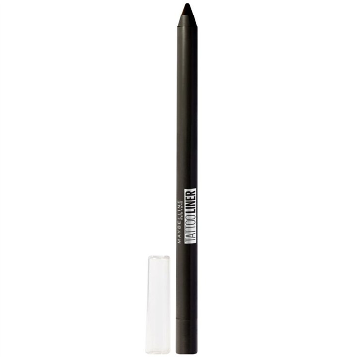 Maybelline, Tattoo Liner, Gel Pencil Eyeliner, 900, Deep Onyx, 1.3 g - Teknashop Ltd