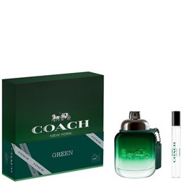 Set Coach: Green, Eau De Toilette, For Men, 100 ml + Green, Eau De Toilette, For Men, 10 ml - Teknashop Ltd