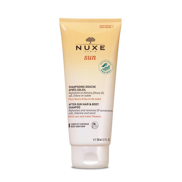 Nuxe, Sun, Hair Shampoo, After Sun - Cleansing, 200 ml - Teknashop Ltd