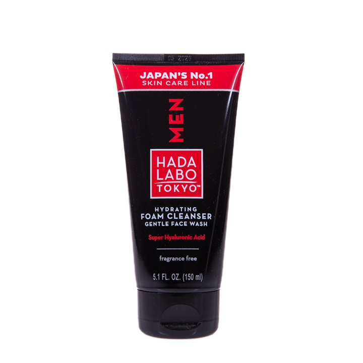 Hada Labo Tokyo, Men, Hyaluronic Acid, Eliminates Impurities, Cleansing Foam, 150 ml - Teknashop Ltd