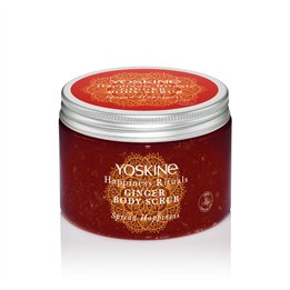 Yoskine, Happiness Rituals, Ginger, Peeling, Body Scrub, 300 ml - Teknashop Ltd