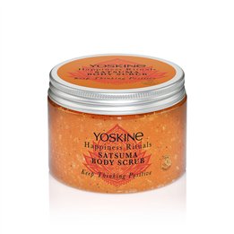 Yoskine, Happiness Rituals, Satsuma, Peeling, Body Scrub, 300 ml - Teknashop Ltd