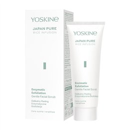 Yoskine, Japan Pure, Rice Infusion, Exfoliating Scrub, 75 ml - Teknashop Ltd