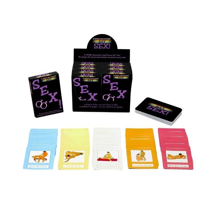 KHEPER GAMES - NAIPES DE SEXO GAY, GAY CARDS GAME ES/EN - D-194905 - Teknashop Ltd