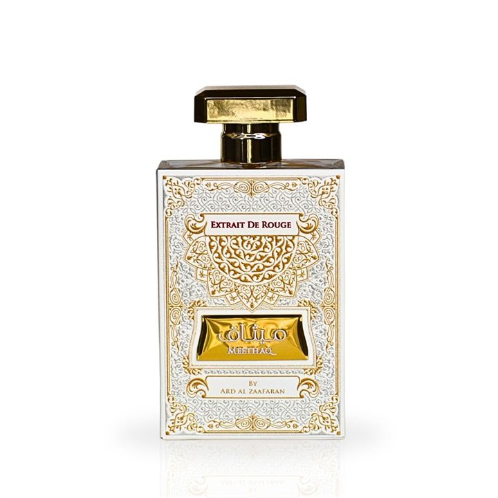 Ard Al Zaafaran, Meethaq Extrait De Rouge, Eau De Parfum, Unisex, 100 ml - Teknashop Ltd