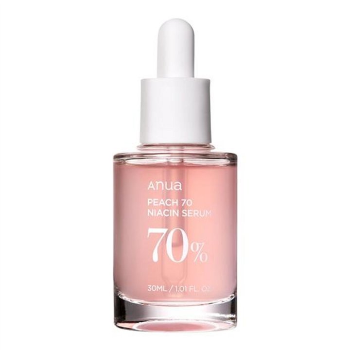 Anua, Peach 70, Niacinamide, Glow, After cleansing, Serum, For Face, 30 ml - Teknashop Ltd