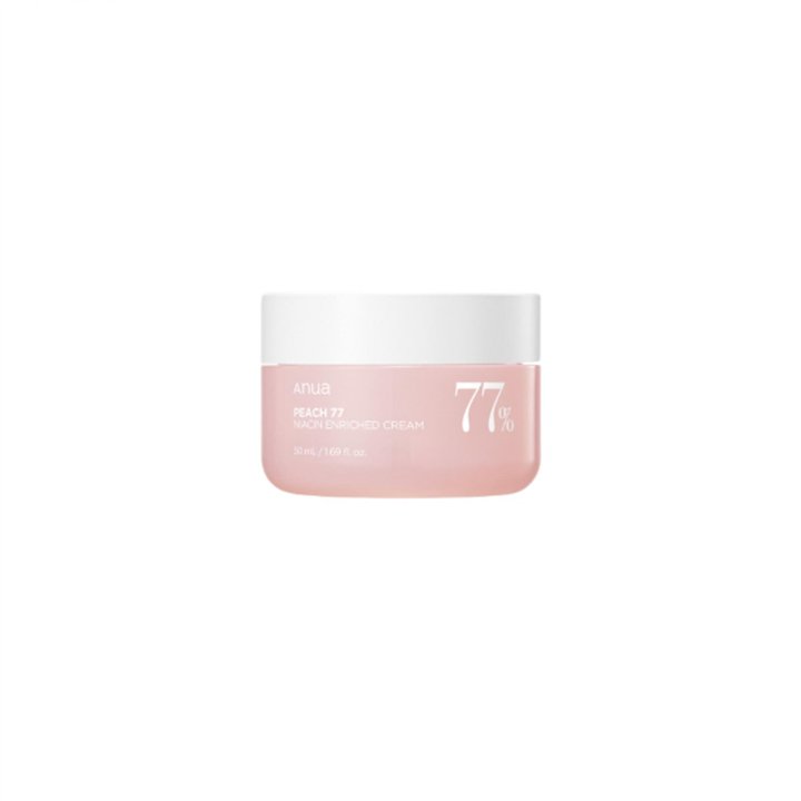 Anua, Peach 77%, Niacinamide, Moisturizing, Cream, For Face, 50 ml - Teknashop Ltd