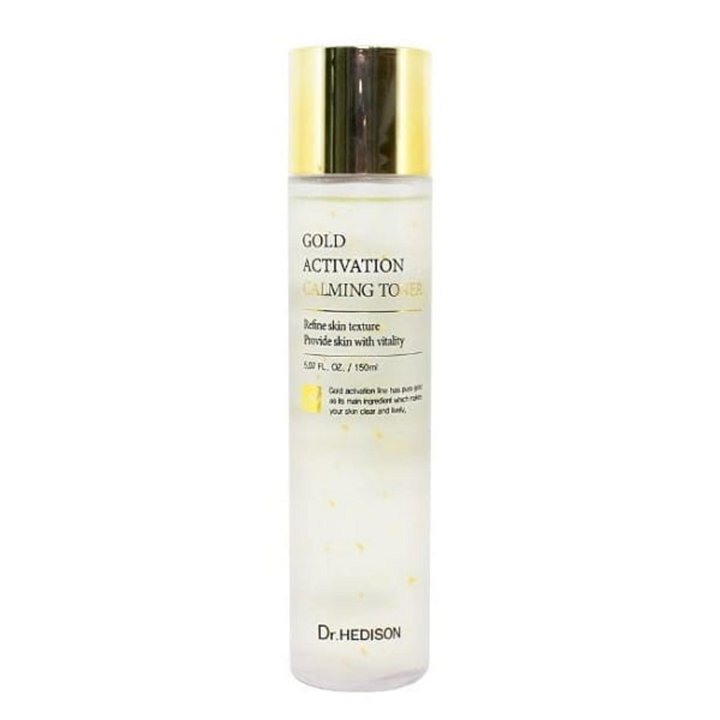 Dr. Hedison, Gold Activation, Calming, Tonic Lotion, 150 ml - Teknashop Ltd