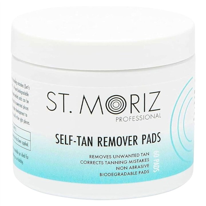 St. Moriz, Professional Foaming Self-Tan Remover, Self-Tanning Drops, For Face & Body, 60 pcs, 60 pcs - Teknashop Ltd
