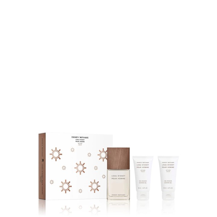 Xmas 2023 Set Issey Miyake: L'Eau d'Issey Vetiver, Eau De Toilette, For Men, 50 ml + L'Eau d'Issey Vetiver, Hydrating, Shower Ge