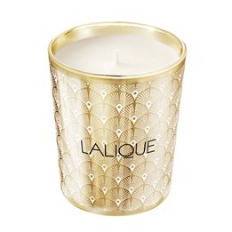 Lalique, Noir Premier - Plume Blanche 1901, Floral Woody Musk, Scented Candle, 190 g - Teknashop Ltd