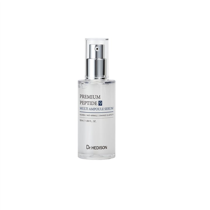 Dr. Hedison, Peptide 9, Anti-Wrinkle, Ampoules Treatment Serum, For Face, For Women, 50 ml - Teknashop Ltd