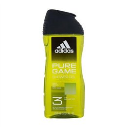 Adidas, Pure Game, Cleansing, Shower Gel, For Body, Face & Hair, All Skin Types, 250 ml - Teknashop Ltd