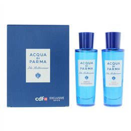 Set Acqua di Parma: Blu Mediterraneo - Fico di Amalfi, Eau De Toilette, Unisex, 30 ml + Blue Mediterraneo - Mirto di Panarea, Ea