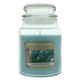 Liberty Candle, Ocean Breeze, Cool, Scented Candle, 510 g - Teknashop Ltd