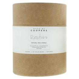 Made By Coopers, Restore, Eucalyptus, Scented Candle, 175 g - Teknashop Ltd