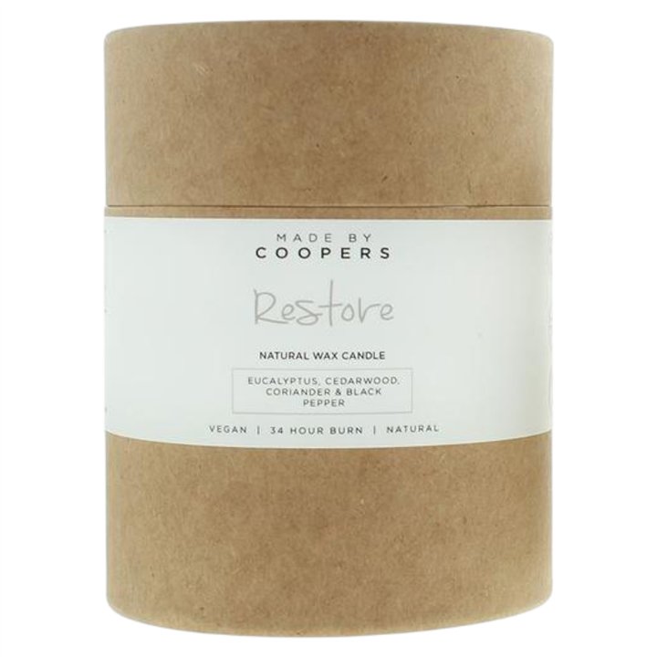 Made By Coopers, Restore, Eucalyptus, Scented Candle, 175 g - Teknashop Ltd