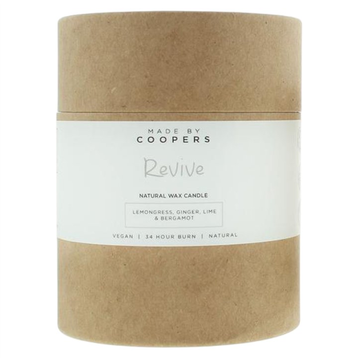 Made By Coopers, Revive, Lemongrass, Scented Candle, 175 g - Teknashop Ltd