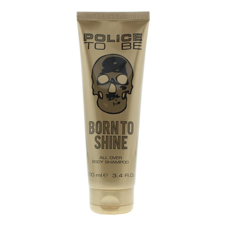 Police, To Be Born To Shine, Shower Gel & Shampoo 2-In-1, 100 ml - Teknashop Ltd