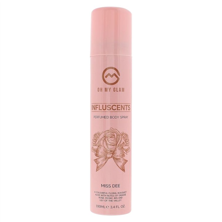 Oh My Glam, Influscent Miss Dee, Body Spray, Lily of the Valley, 100 ml - Teknashop Ltd