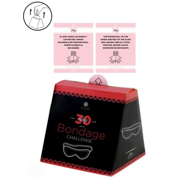 SECRETPLAY - CHALLENGE 30 DAYS OF BONDAGE (ES/EN) - D-222220 - Teknashop Ltd