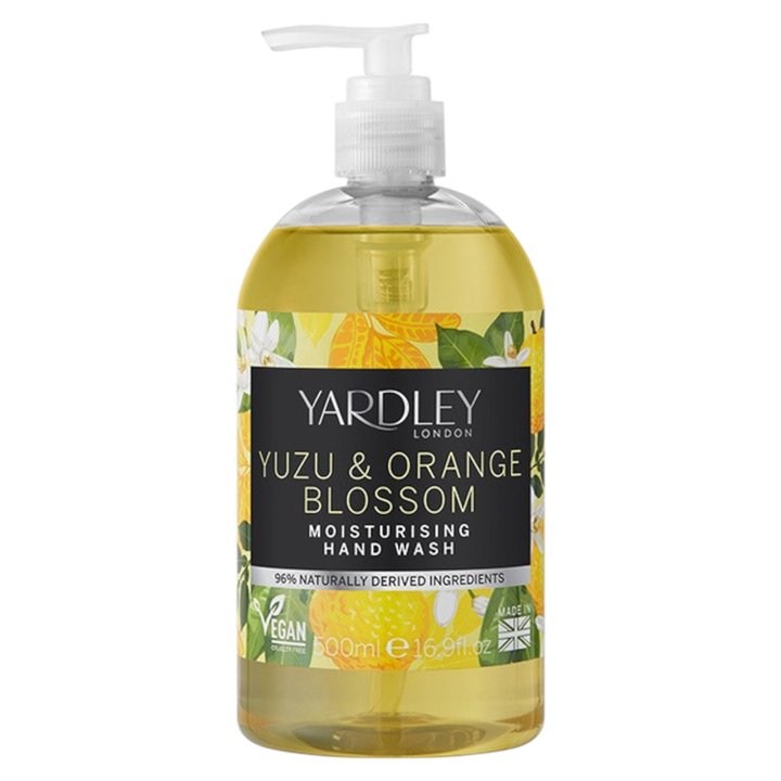 Yardley, Yuzu & Orange Blossom, Cleansing, Hand Gel, 500 ml - Teknashop Ltd