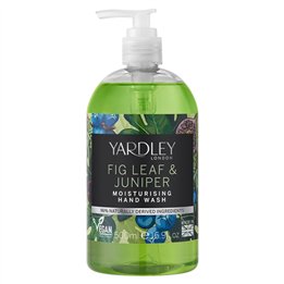 Yardley, Fig Leaf & Juniper Milk, Moisturizing, Hand Gel, 500 ml - Teknashop Ltd