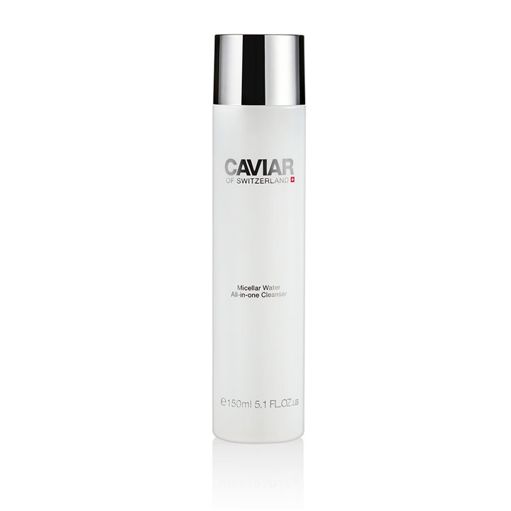 Caviar Of Switzerland, All-In-One, Cleansing, Micellar Water, All Skin Types, 150 ml - Teknashop Ltd
