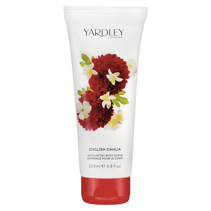 Yardley, English Dahlia, Exfoliating, Body Scrub, 200 ml - Teknashop Ltd