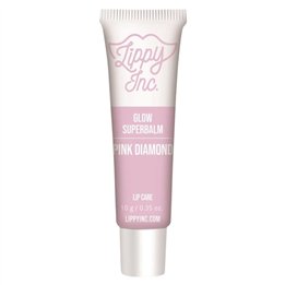 Lippy Inc., Glow Superbalm Pink Diamond, Lip Balm, Pink Diamond, 10 g - Teknashop Ltd