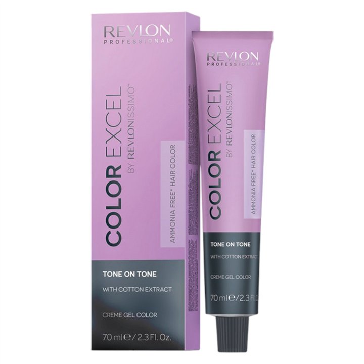 Revlon, Color Excel, Demi-Permanent Hair Dye, 5.46 Light Copper Red Brown, 70 ml - Teknashop Ltd