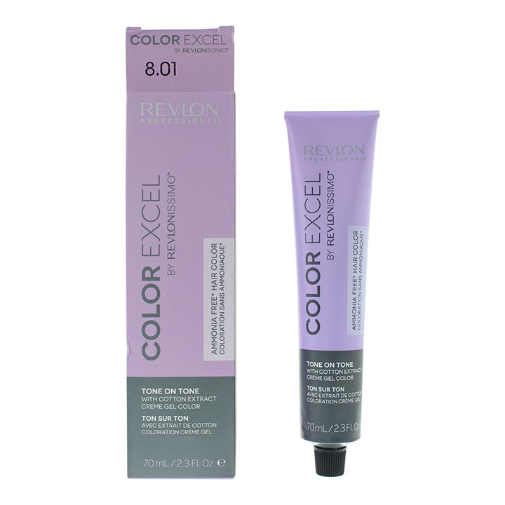 Revlon, Color Excel, Semi-Permanent Hair Dye, 8.01 Light Natural Ash Blonde ml - Teknashop Ltd