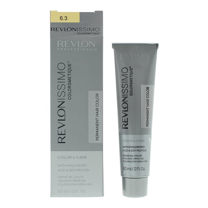 Revlon, Colorsmetique, Permanent Hair Dye, 6.3 6.3 Golden Dark Blonde, 60 ml - Teknashop Ltd