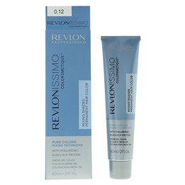 Revlon, Revlonissimo Colorsmetique, Color & Care Complex, Permanent Hair Dye, 0.12 Iridescent Grey, 60 ml - Teknashop Ltd