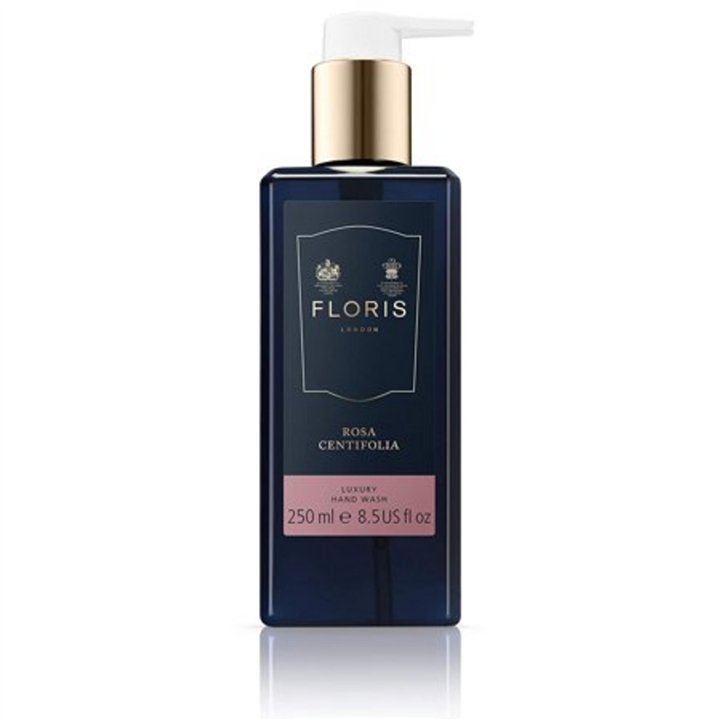 Floris Of London, Rosa Centifolia Luxury, Gentle Cleansing, Liquid Soap, Hands, 250 ml - Teknashop Ltd